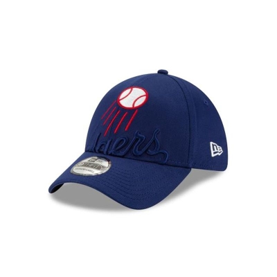 Los Angeles Dodgers Gorra | New Era MLB Logo Elements 39thirty Stretch Fit Cap Mexico - Azules